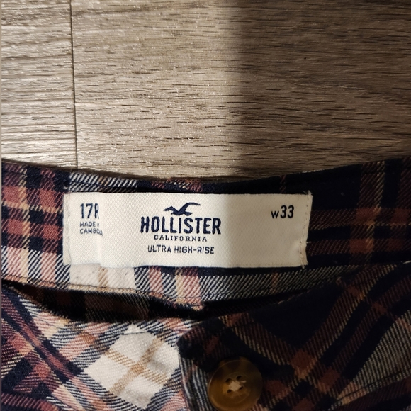 Hollister plaid dress pants - Picture 3 of 4